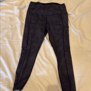 Black Camouflage Leggings